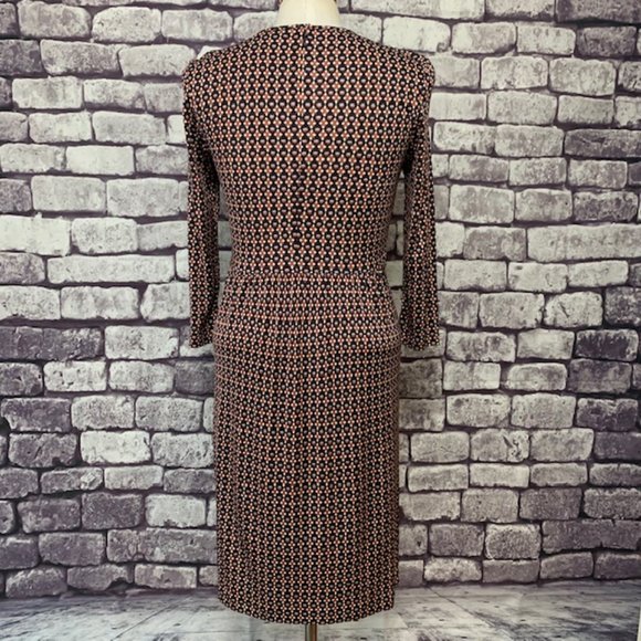 🎉Host Pic🎉Tory Burch Silk L-Sleeve Dress Size SP - Picture 7 of 10